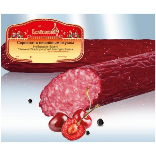 Сервелат с вишнёвым вкусом (свиной) 275g